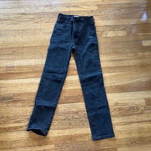 Faded Black Madewell Perfect Vintage Jean Size 23